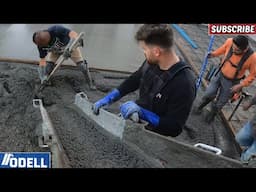 PARKING LOT CONCRETE POUR!