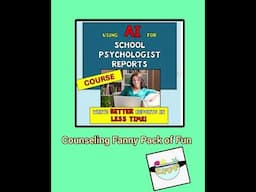 Learn to use AI for your psychoeducational reports Today! And enjoy your weekends! LInk in comments