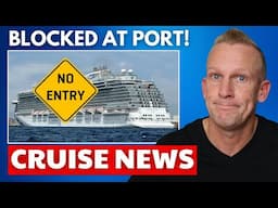 Cruise Ship Blocked from Port, Dining Overhaul & More!