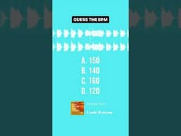 Can you guess the BPM? Comment if you got it right!