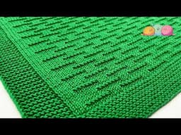 How to Knit the Oscar Baby Blanket
