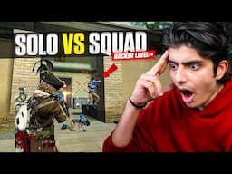 HACKER LEVEL! SOLO VS SQUAD GAMEPLAY | GARENA FREE FIRE