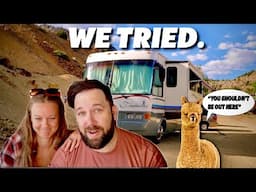We tried off grid living in our 27 YEAR OLD RV! Are we Boondock ready??
