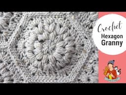 Crochet Easy Hexagon Granny