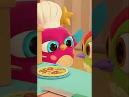 🍄‍🟫🍄‍🟫 Hop Hop ve Tık Tık Mantarlı Pizza Yapıyor! #çizgifilm #turkcecizgifilm