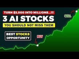 Turn $3,000 Into Generational Wealth With These AI Stocks