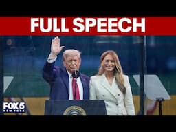 Trump speaks at military parade | FULL REMARKS