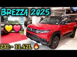 Brezza Worth Buying in 2025..??🤔🤷| ZXI Review in kannada| Best Varient 🥵🔥