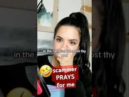 POS Scammer has the nerve to PRAY over me while trying to steal !!!