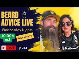 Beard Advice LIVE [Deadman's Beard Co GIVEAWAY] ep243!