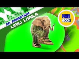 Blue Screen Lirili Larila - Meme Brainrot - 3D Animation PixelBoom