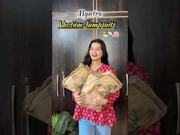 Vaction Jumpsuit From Myntra 🏖️🌴👒 #vaction #jumpsuit #myntra #haul