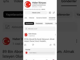 89 Bin Aboneli Bu Kanalı Satıyorum. Almak İsteyen Olursa Yorum Yazabilir
