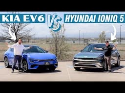 Huge Updates For 2025 Hyundai IONIQ 5 & Kia EV6! Side By Side Comparison