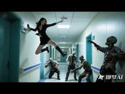 女孩從病床上醒來，發現人類全部消失，世界已被喪屍占領！#movie #功夫 #丧尸