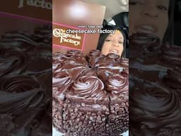 Giant cheescake factory chocolate cake 🍰