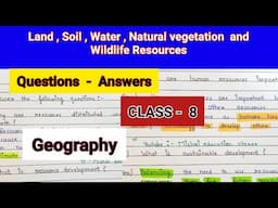 Class 8 geography chapter 2  questions and answers | class 8 social studies chapter 2
