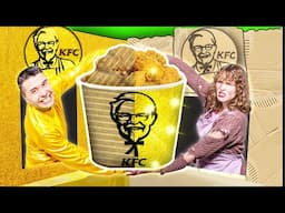 RICH VS BROKE KFC | WE OPEN AT HOME FRIED CHICKEN DRIVE THRU RESTAURANT BY SWEEDEE