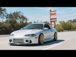 RAW Mitsubishi Eclipse GSX Turbo SOUNDS (LOUD GREDDY BLOW OFF VALVE)