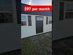 FOR SALE - Tiny House $97 Per Month #tinyhome #tinyhouse #affordable