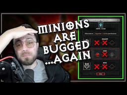 This Bug Shuts Off Your Minions... | Diablo 4 Season 8 Day 1