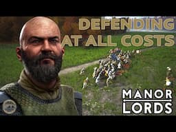 Manor Lords: Building My Empire from Scratch 🏰- They Keep attacking me!#3