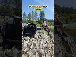 High-Tech Red-Neck FISHING with Live-Scope