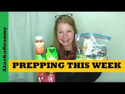 Prepping I Did This Week...Health Care...Meal In A Bag