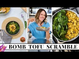 Savory Breakfast Tofu Scramble for Weight Loss