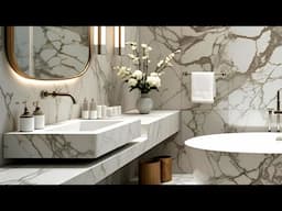 52 Stunning Marble Bathroom Tile Ideas