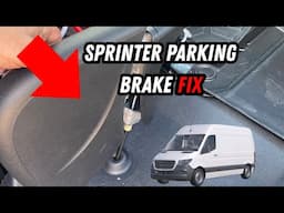 Sprinter Swivel: Parking Brake Fix (Bracket & FREE)