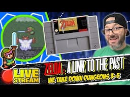 Dungeon 6 & 7 in A Link to the Past | SNES |  Russ Lyman Live Stream