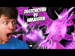 Reacting to DESTOROYAH vs HAKAISHIN GODZILLA!