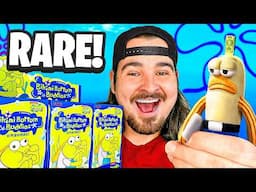 Opening SpongeBob Mystery Fish Plushies! (RARE 1/72!)