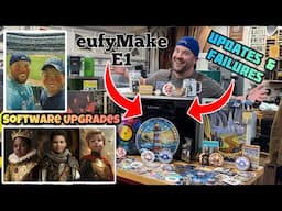 Updates & Failures with the eufyMake E1 UV Printer: Software Upgrades & Easy AI