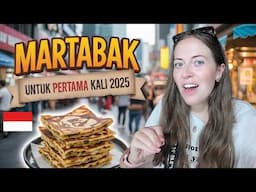 FIRST TIME Eating MARTABAK in JAKARTA in 2025 🇮🇩 - Indonesian STREET FOOD Tour