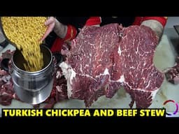 Turkish Restaurant-Style Chickpea and Beef Stew | Guaranteed Flavor