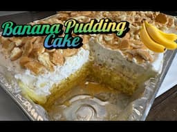 Banana Pudding Cake That Taste So Good