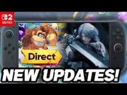 HUGE Donkey Kong Bananza Switch 2 Direct & GREAT News Updates!