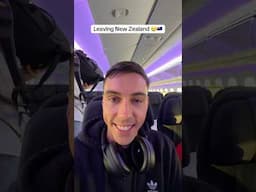 Goodbye New Zealand 🇳🇿 #airnewzealand