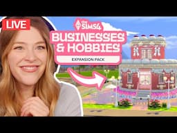 Building a CAKE SHAPED Business with the Sims 4: Businesses & Hobbies | Part 1