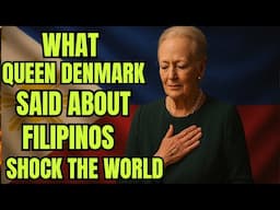 The whole world went silent when the queen of Denmark spoke about the Filipino people