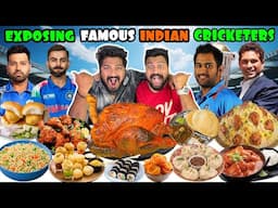 EATING FAVOURITE FOODS of ROHIT SHARMA,VIRAT KOHLI,DHONI,SACHIN TENDULKAR,YUVRAJ SINGH😍🔥