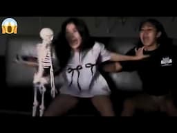 SCARECAM Pranks Reaction 2025  #12|Funny Scare Pranks/Jumpscare/Funny Videos//UltrascareImpressions/