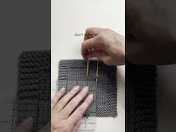 Knit*Minute - Stitch Gauge Basics