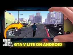 GTA 5 Lite on Android  | GTA SA Android Mod With GTA V Map - How To Install