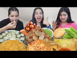 WEIRD Food Vs TASTY Food Challenge | Momos, Pizza, Burger, Golgappa, Maggi and Dosa Food Challenge