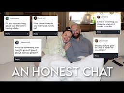 HONEST NEW PARENT Q&A: how it's going, disagreements, difficult moments, age gaps, best parts + more