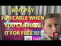 IF CABLE IS FREE, WHY DO YOU KEEP PAYING FOR IT?