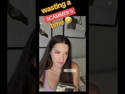 acting like a complete ditz to a scammer 🤣 #irlrosie